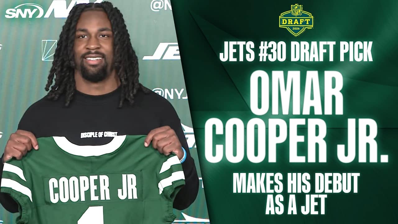 WR Omar Cooper Jr reveals what he improved on in college, his first day as Jet