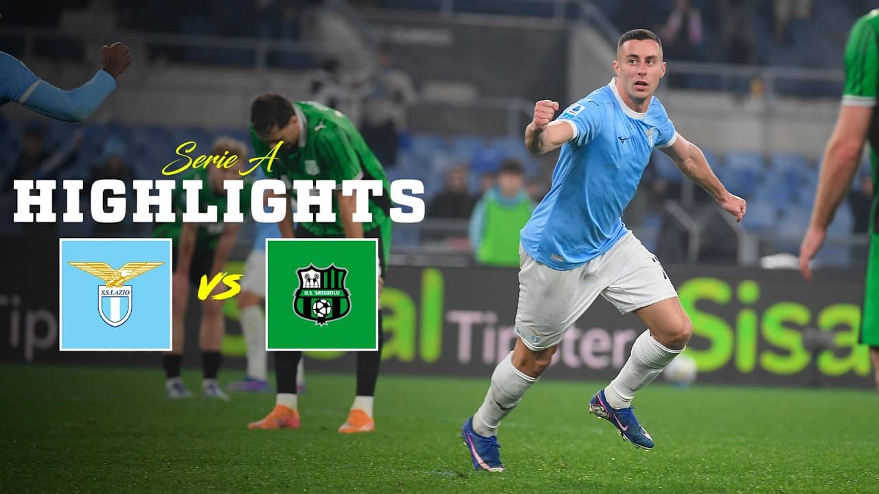 📽️ VINCIAMO NEL FINALE! | LAZIO-SASSUOLO 2-1 | HIGHLIGHTS SERIE A