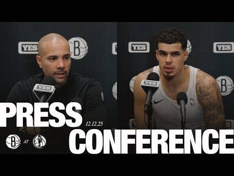Jordi Fernández and Michael Porter Jr. Postgame Press Conferences vs Dallas