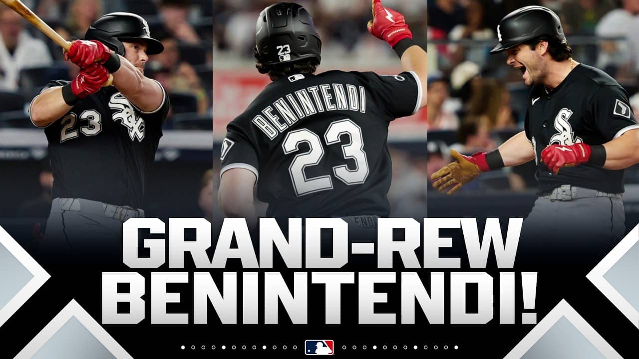Andrew Benintendi mashes a PINCH-HIT, GO-AHEAD GRAND SLAM! 🤯 (1st pitch CRUSHING!)