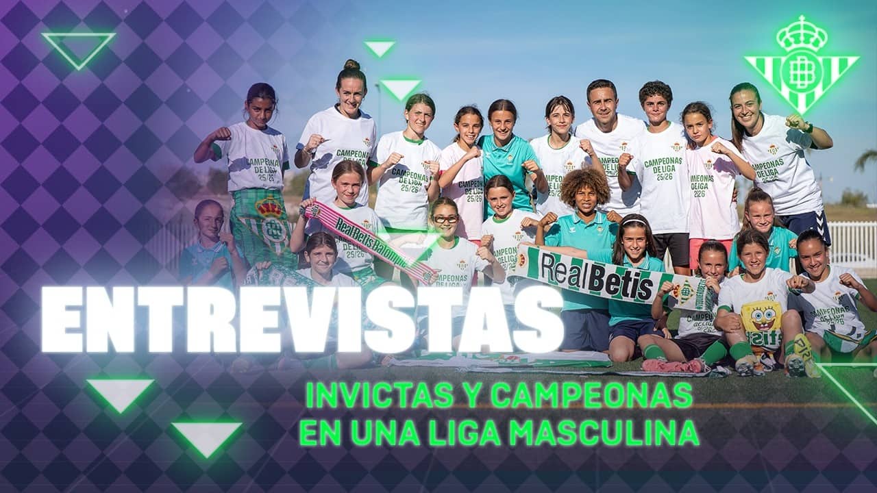 INVICTAS Y CAMPEONAS en una liga masculina 🏆💚 | ENTREVISTAS | FÉMINAS