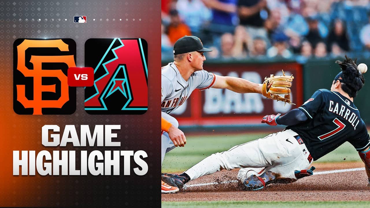 Giants vs. D-backs Game Highlights (5/19/26) | MLB Highlights