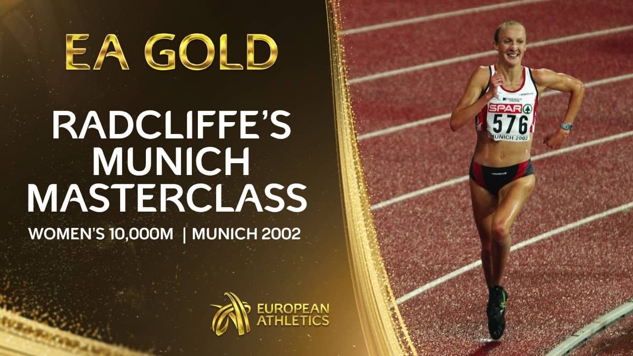 PAULA RADCLIFFE'S EUROPEAN RECORD 🇬🇧 | Women’s 10,000m | Munich 2002 European Championships