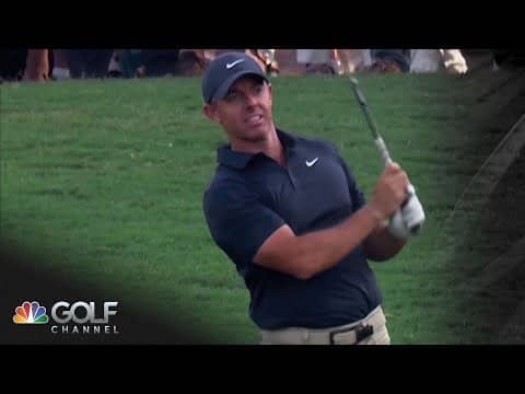 Rory McIlroy nails par save on 18th hole at DP World Tour Championship | Golf Channel