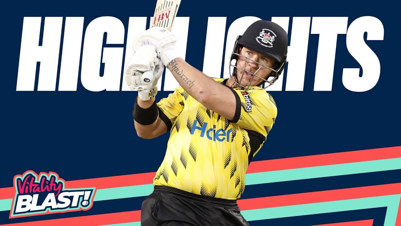 D’Arcy Short Smacks 92* | Gloucestershire vs Surrey - Highlights | Vitality Blast 2026
