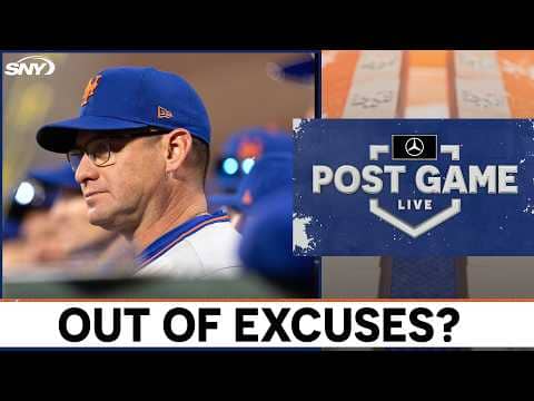 Reaction to Carlos Mendoza's comments after Mets eighth consecutive loss
