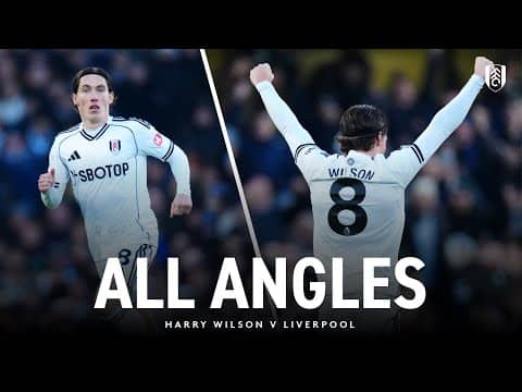 ALL ANGLES | Harry Wilson slides ball past Alisson | Cheeky flick from Raúl for the assist