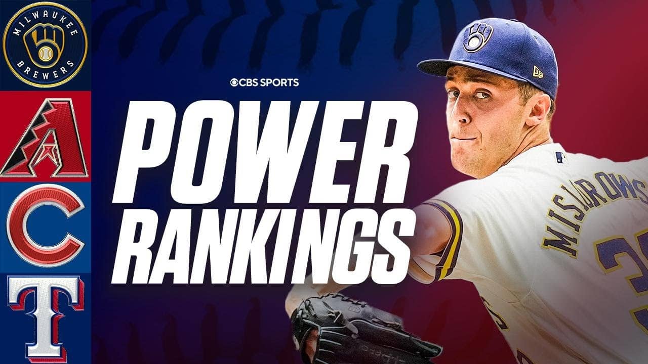 Latest MLB Power Rankings: Brewers move into Top 3, Diamondbacks surging, & Cubs with huge drop-off