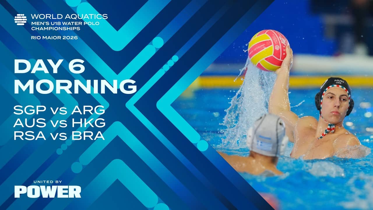 Morning Session | Day 6 | World Aquatics Men's U18 Water Polo Championships 2026