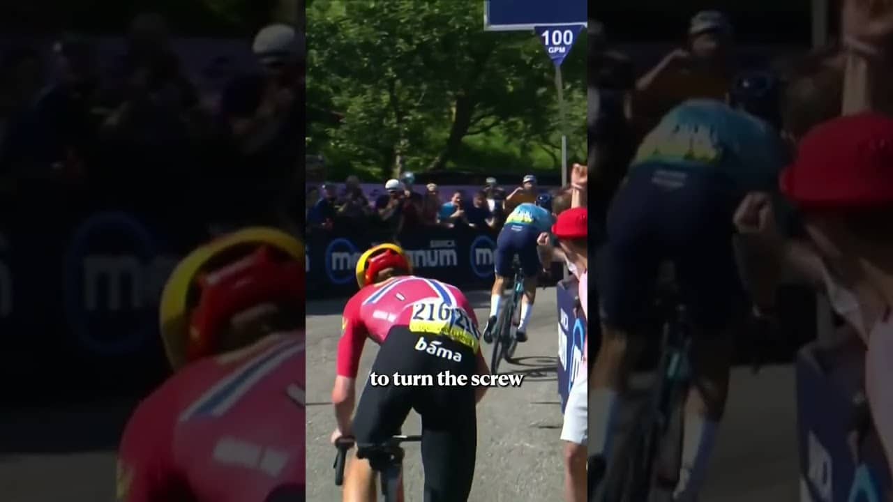 Precision 👏🚀 The Breakaway were loving Alberto Bettiol’s attack and win at the Giro 🩷