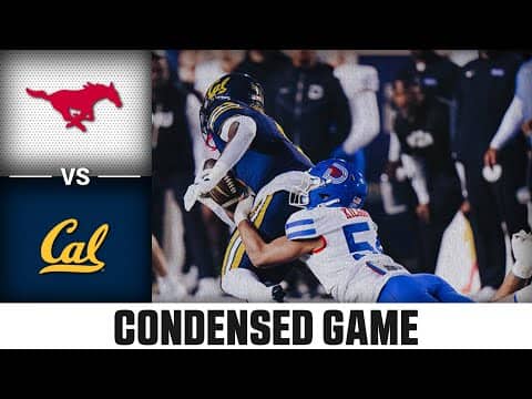 SMU vs Cal Condensed Game | 2025 ACC Football