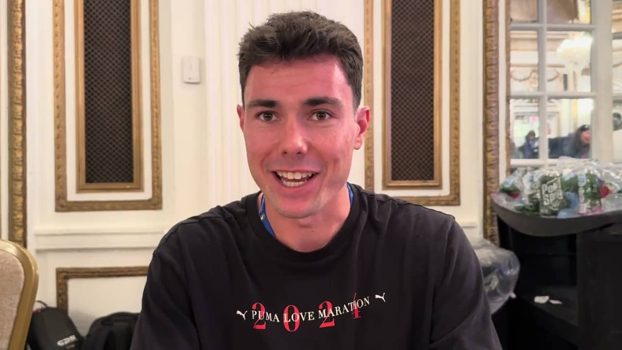 Alex Maier thinks 2:05 or 2:06 might be possible with a good wind at 2026 Boston Marathon
