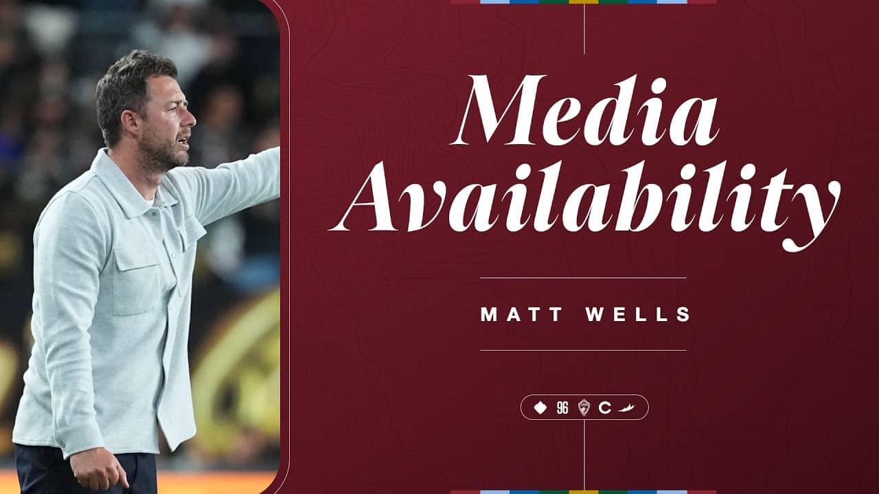 Media Availability | Matt Wells on facing Whitecaps, managing busy match schedule