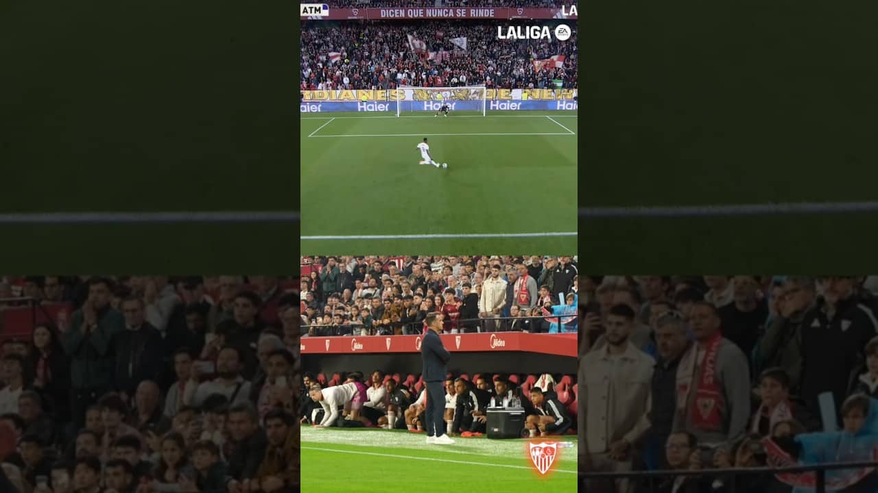 Mister 🫣 Akor Adams ⚽️✔️ #sevillafc #laligahighlights #futbol #shorts