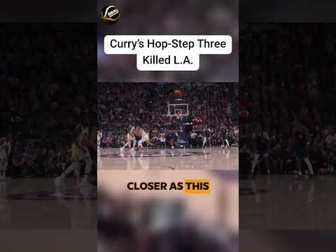 How Curry's Hop-Step Three Broke the Clippers' Spirit