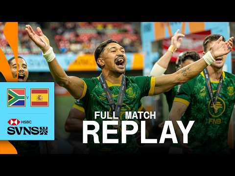 Blitzbok BRILLIANCE in Final 🤩 | South Africa v Spain | HSBC SVNS Vancouver 2026 | Full Match Replay