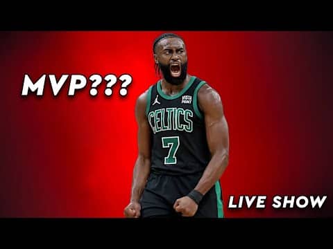 Is Jaylen Brown In The MVP Convo? LIVE Show 📱