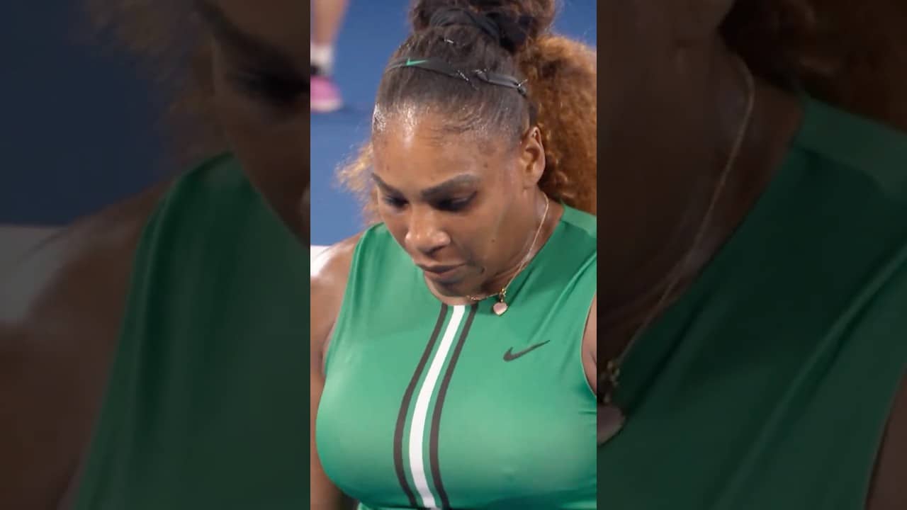 VINTAGE Serena Williams at her best! 😍