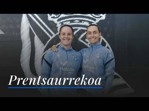 RUEDA DE PRENSA | Nerea Eizagirre - Ainhoa Moraza | Athletic Club - Real Sociedad