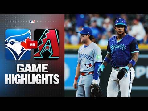 Blue Jays vs. D-backs Game Highlights (4/17/26) | MLB Highlights
