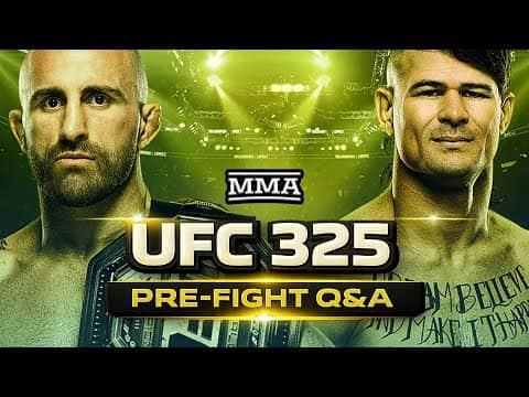 UFC 325: Volkanovski vs. Lopes 2 LIVE People's Pre-Fight Show | MMA Fighting