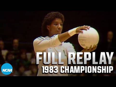 Hawaii vs. UCLA: 1983 NCAA women's volleyball championship | FULL REPLAY