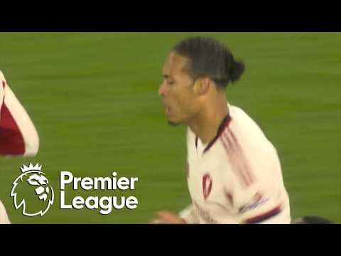 Virgil van Dijk's brace pulls one back for Liverpool in stoppage time | Premier League | NBC Sports