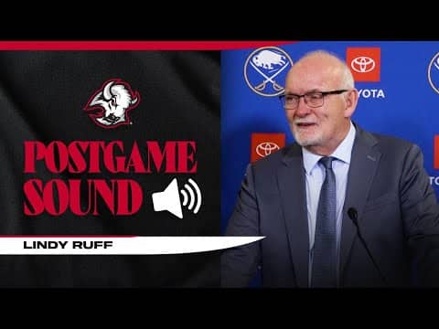 "Everybody Is All In" | Lindy Ruff After 5-3 Win Over Montreal Canadiens | Buffalo Sabres
