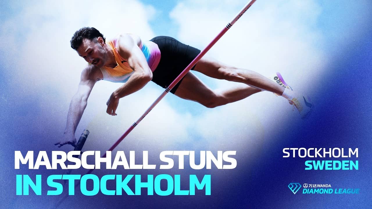 Kurtis Marschall ends Mondo Duplantis’ 40-win streak in Stockholm | Wanda Diamond League