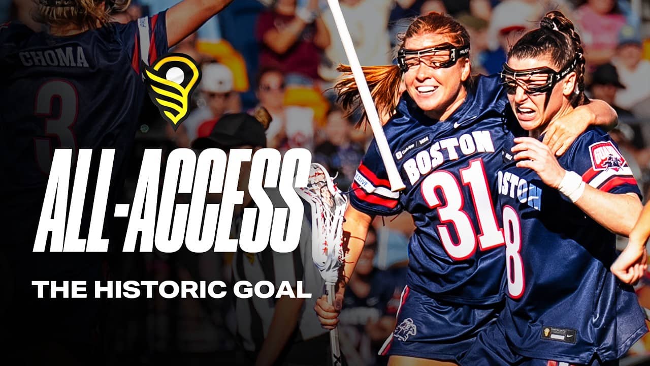 Inside The FIRST Goal in Women's Lacrosse Regular Season History | PLL All-Access