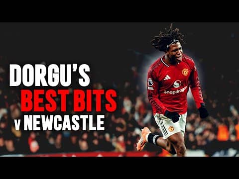 Patrick Dorgu's Best Bits Against Newcastle 📹⭐️