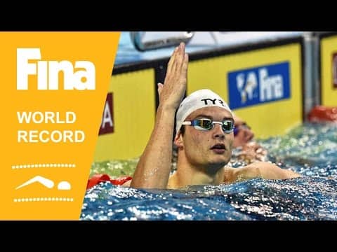 Florent Manaudou's Stunning 50m Backstroke WR | 2014 FINA Champs Highlights