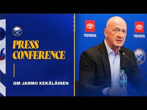 "Winning The Cup Is The Goal" | Jarmo Kekäläinen Named Buffalo Sabres General Manager | Press