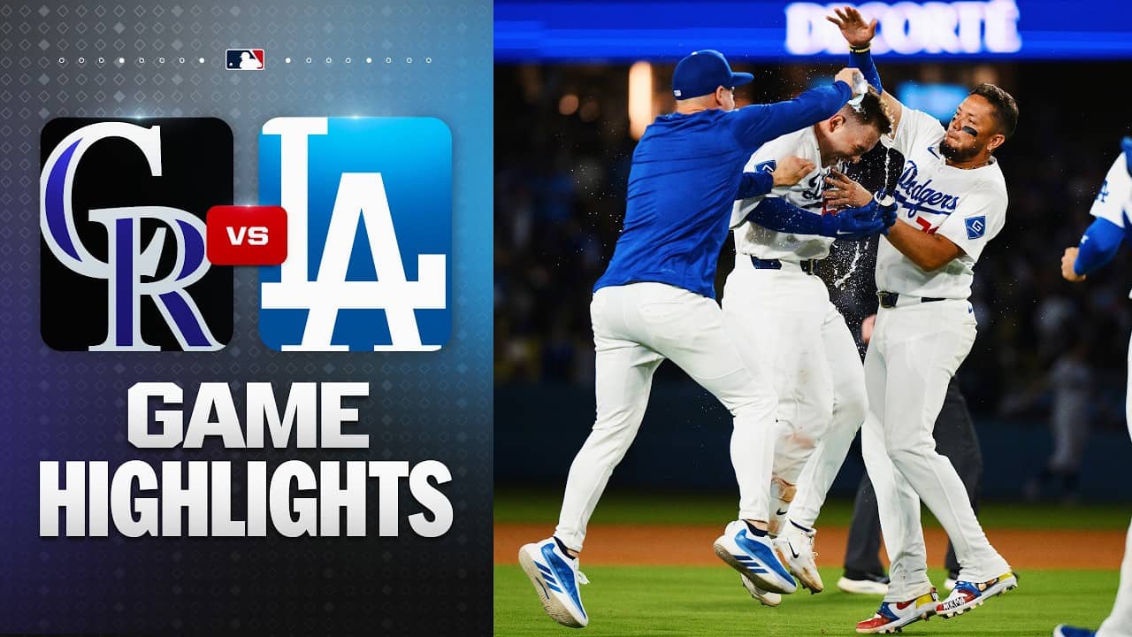 Rockies vs. Dodgers Game Highlights (7/6/26) | MLB Highlights