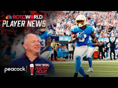 Hampton ‘a borderline RB1’ after big day vs. Broncos | Fantasy Football Happy Hour | NFL on NBC