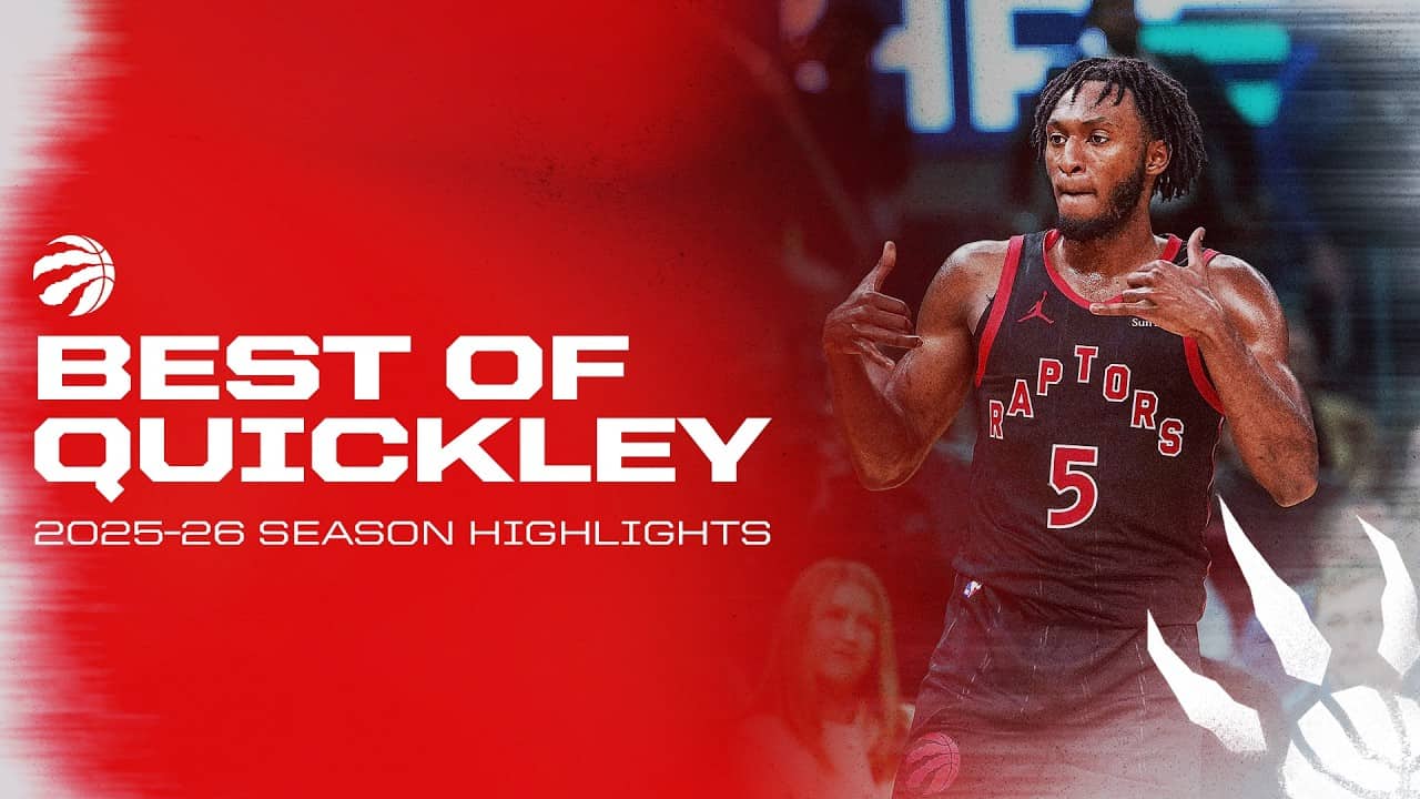 Immanuel Quickley Toronto Raptors Season Highlights 2025-26
