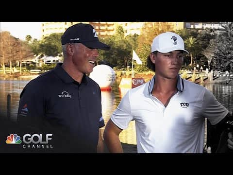Matt Kuchar: It is 'fun to sit back and watch' son Cameron at PNC Championship | Golf Channel