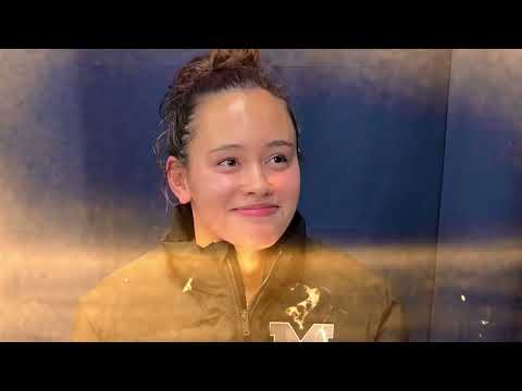 Bella Sims on Contributing to Michigan Team: "I couldn't be more happy"