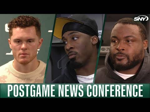 Brady Cook and Breece Hall on Jets' offensive struggles against Saints