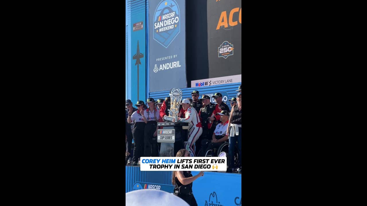 Corey Heim Gets First-Ever NASCAR Cup Series Win 🏆