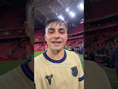 Pedri speaking 🤳 #shorts #fcbarcelona #football