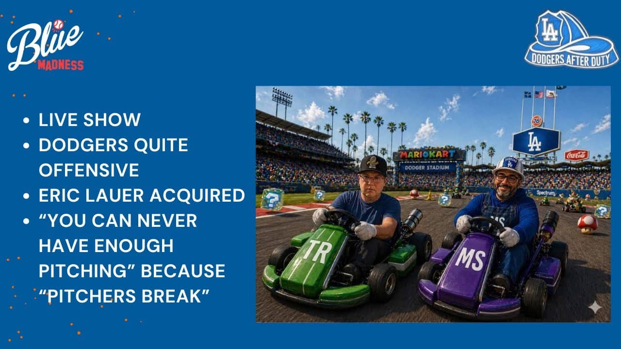 Dodgers Pitchers Breaking Left And Right, Offense Awakes