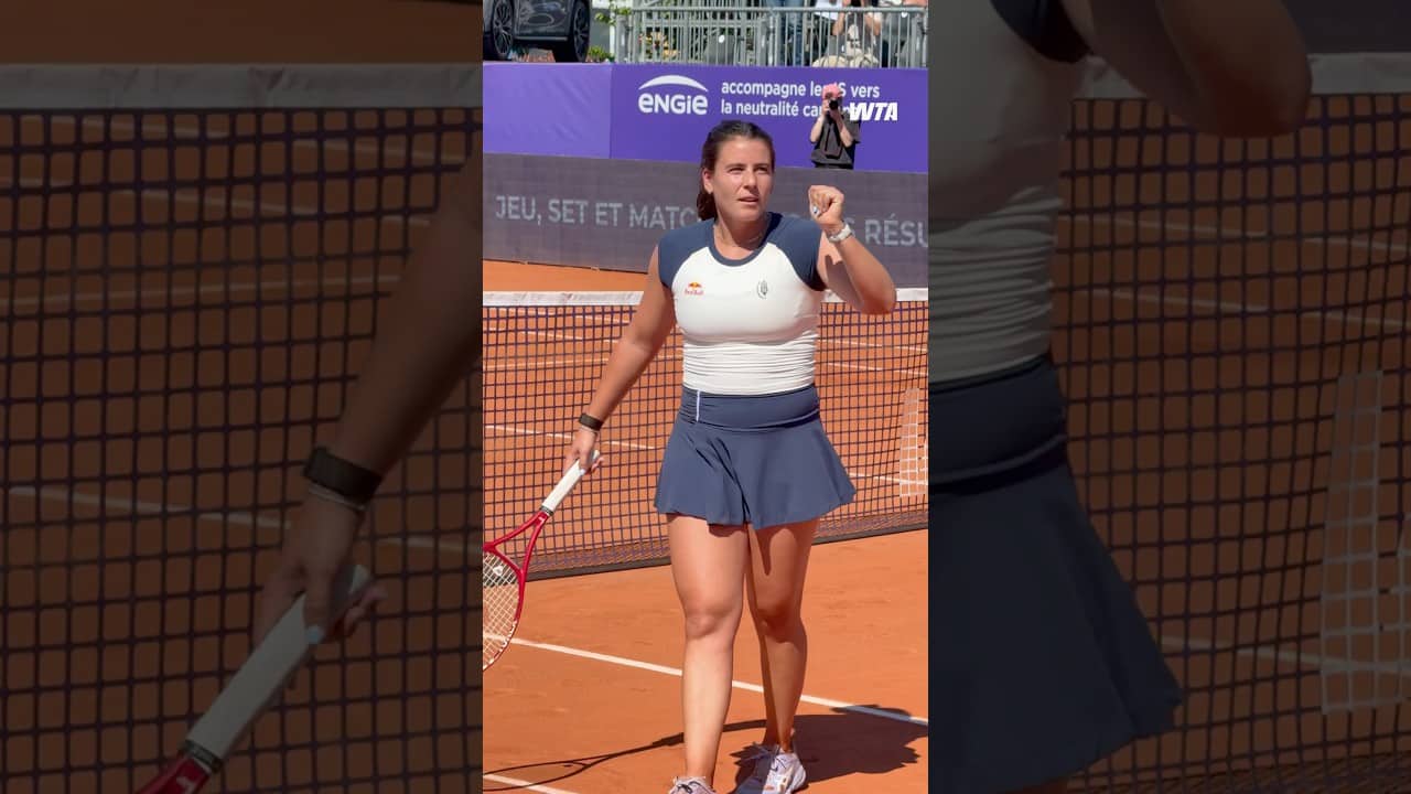 Strasbourg FINALIST! 🤩Emma Navarro defeats Li 6-1, 6-3 to confirm her place in the final ✌️#IS26