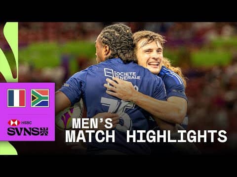 France TAKE DOWN the Boks 🤯 | France v South Africa | HSBC SVNS Singapore 2026 | Men's Highlights