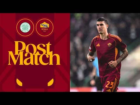 GIANLUCA MANCINI | INTERVISTA POST CELTIC-ROMA