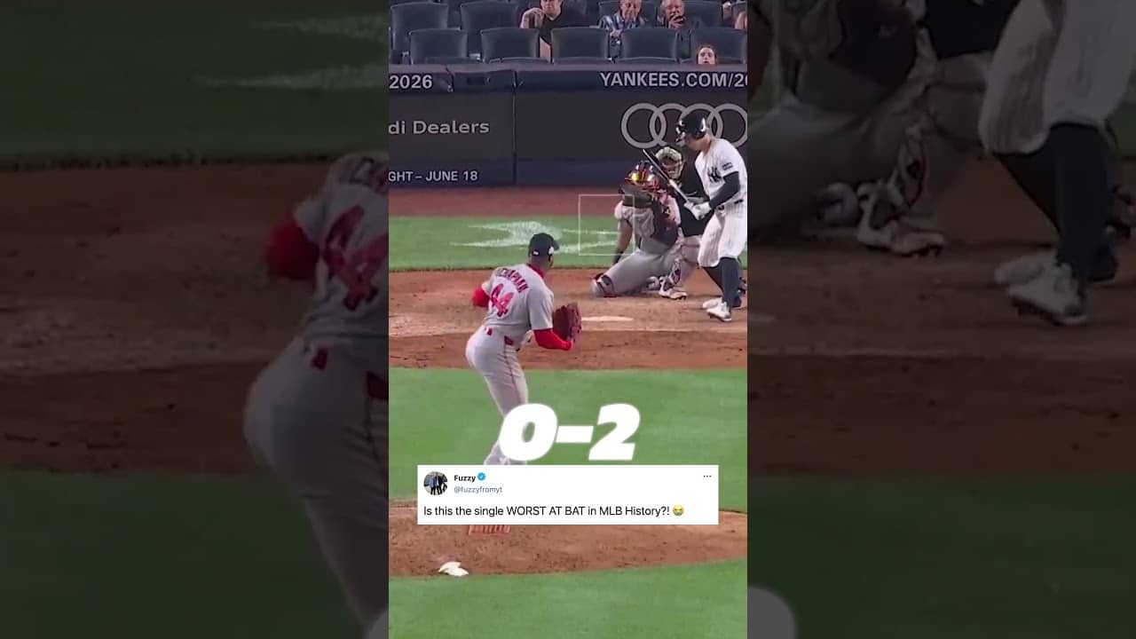 he didn't even swing 😅