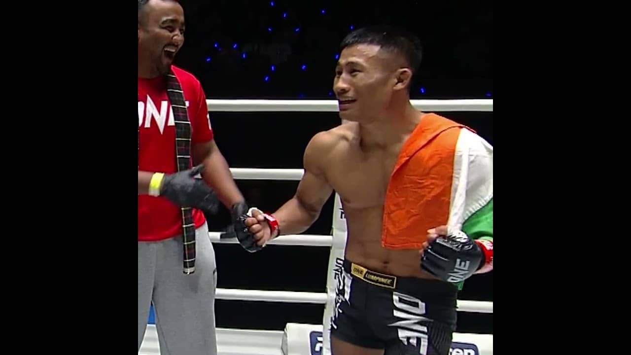 India REPRESENT 🇮🇳 Unbeaten MMA star Nazareth Lalthazuala scores a US$100K contract! 💰
