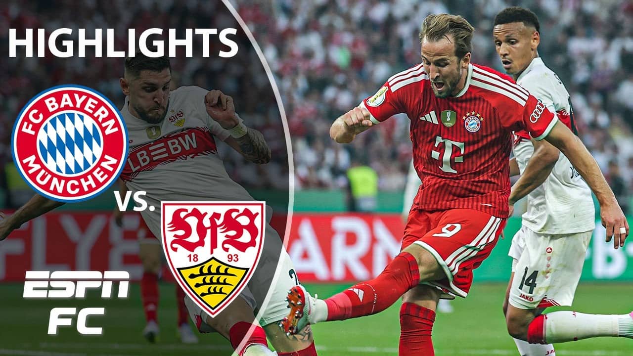 DFB-Pokal Final 🏆 FC Bayern vs. VfB Stuttgart | German Cup Highlights | ESPN FC