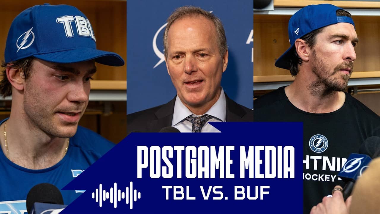 Postgame Media vs BUF | Point, McDonagh, Cooper