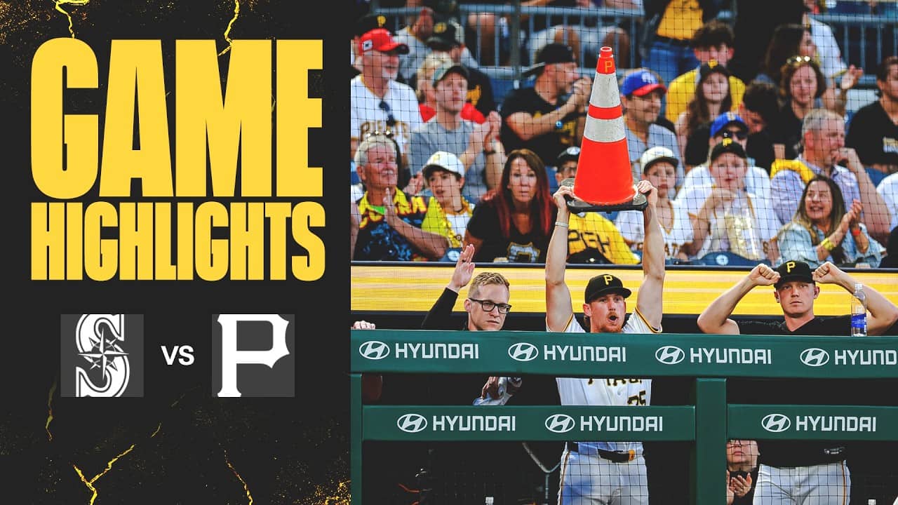 Ashcraft Dominates as Pirates Roll Past Mariners | Mariners at Pirates Highlights (6/24/26)